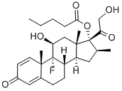 1,4-Pregnadiene-11b,17a,21-triol-9a-fluoro-16b-methyl-3,20-dione 17-valerate(2152-44-5)